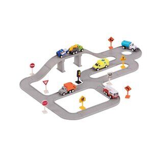 DRIVEN by Battat Pocket Series - Safe & Clean City Crew 57 pieces